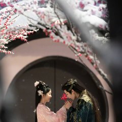 Plum blossom kiss